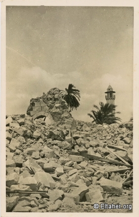 1938 - Home demolishing in Jenin